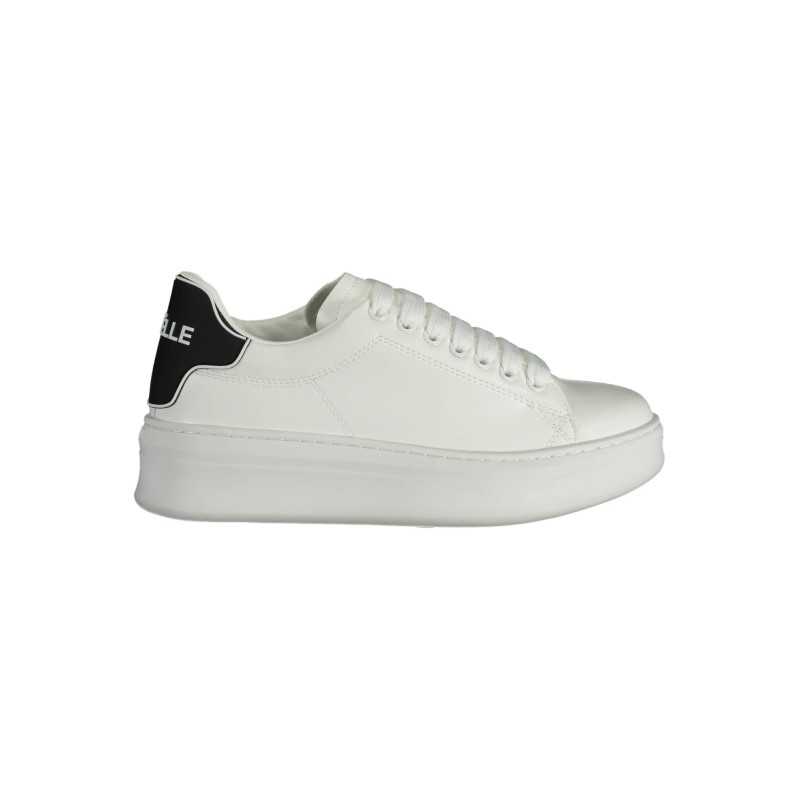 GAELLE PARIS WHITE WOMEN'S SPORTS SHOES