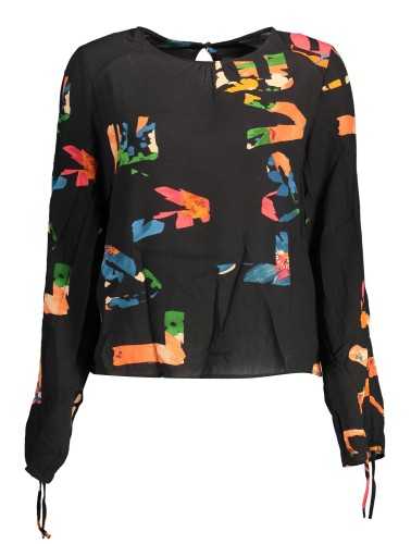 DESIGUAL MAGLIA DONNA NERO