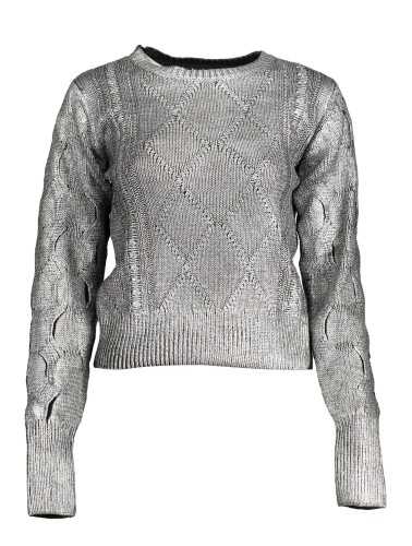 DESIGUAL WOMEN'S SILVER SWEATER