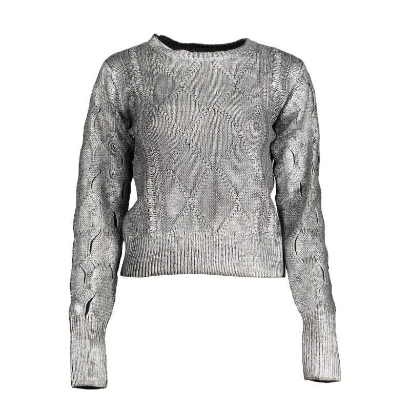 DESIGUAL WOMEN'S SILVER SWEATER