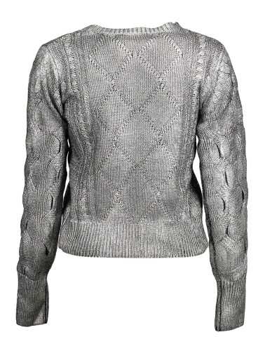 DESIGUAL WOMEN'S SILVER SWEATER