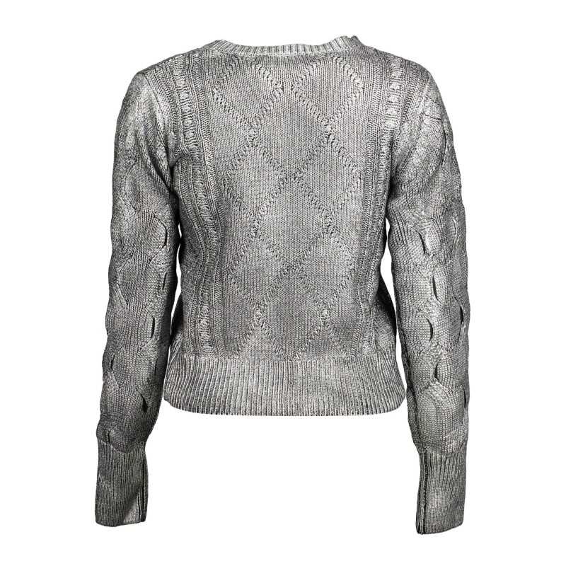 DESIGUAL WOMEN'S SILVER SWEATER