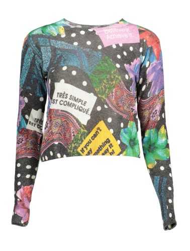 DESIGUAL SWEATER WOMAN BLACK