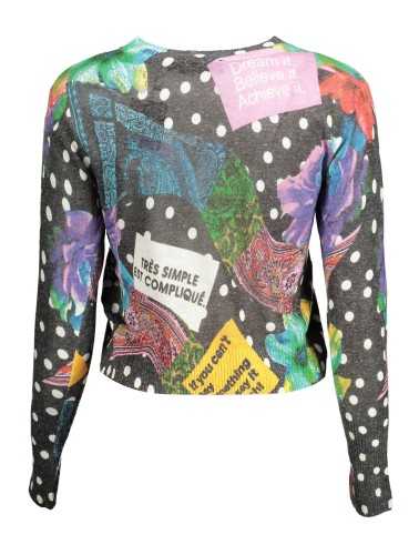 DESIGUAL SWEATER WOMAN BLACK