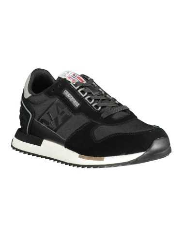 NAPAPIJRI MEN'S BLACK SPORTS SHOES