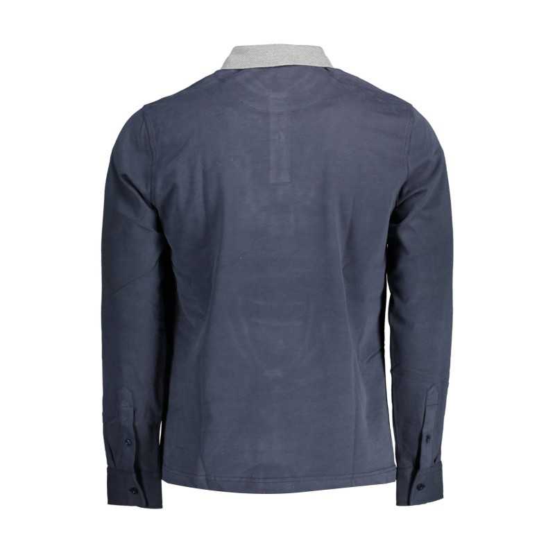 HARMONT & BLAINE POLO MANICHE LUNGHE UOMO BLU