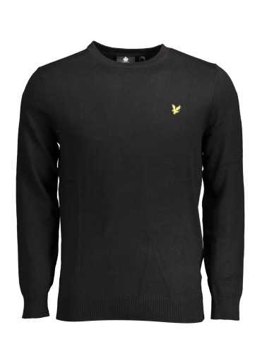 LYLE & SCOTT MEN'S BLACK SWEATER