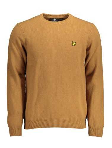 LYLE & SCOTT MEN'S BROWN SWEATER