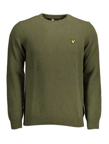 LYLE & SCOTT MEN'S GREEN SWEATER