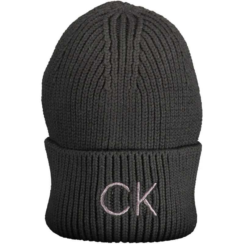 CALVIN KLEIN BLACK WOMAN BEANIE