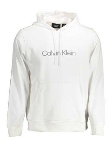 CALVIN KLEIN SWEATSHIRT WITHOUT ZIP MAN WHITE