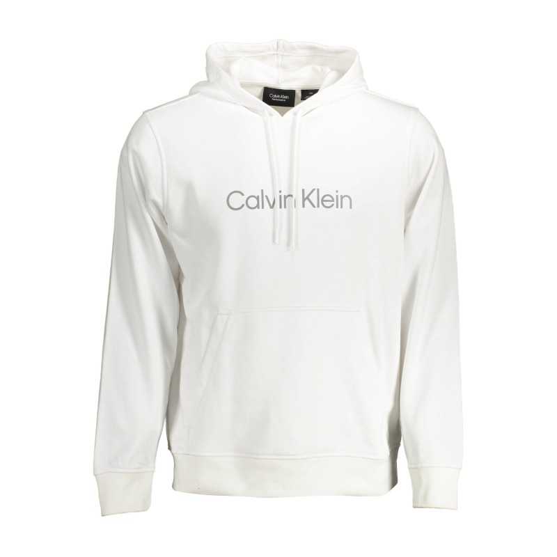 CALVIN KLEIN SWEATSHIRT WITHOUT ZIP MAN WHITE