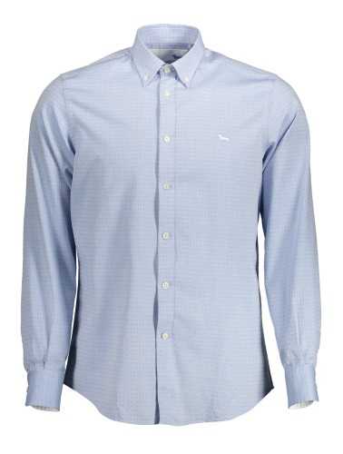 HARMONT & BLAINE CAMICIA MANICHE LUNGHE UOMO AZZURRO