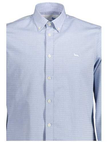 HARMONT & BLAINE CAMICIA MANICHE LUNGHE UOMO AZZURRO