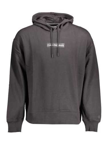 CALVIN KLEIN SWEATSHIRT WITHOUT ZIP MAN BLACK