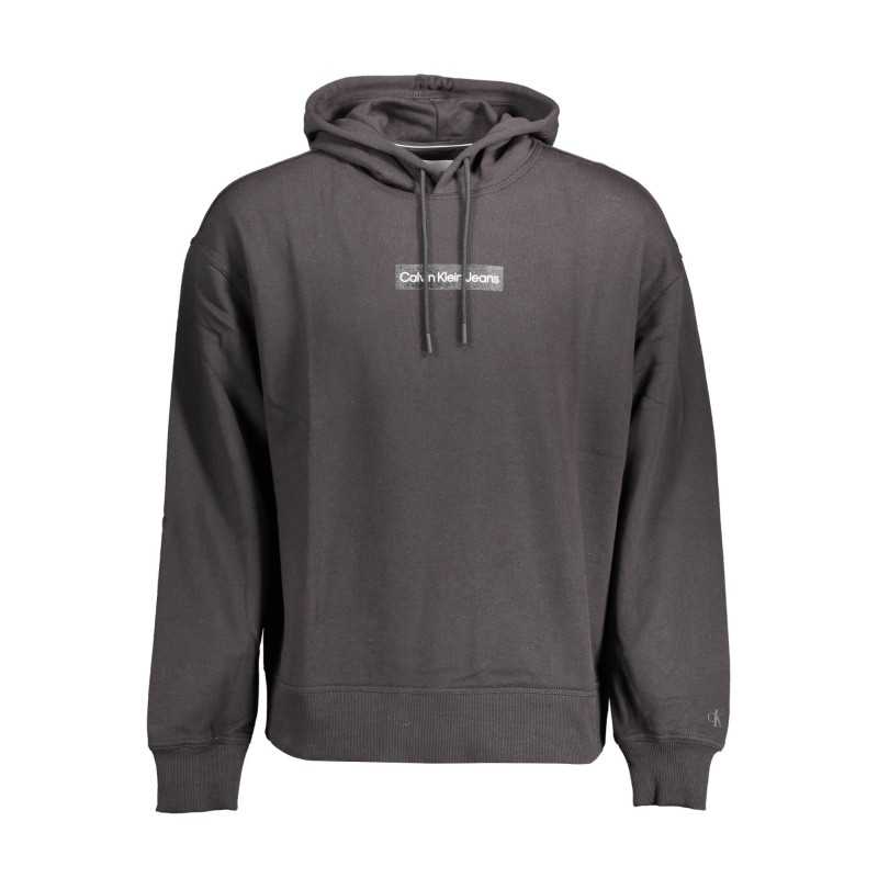 CALVIN KLEIN SWEATSHIRT WITHOUT ZIP MAN BLACK