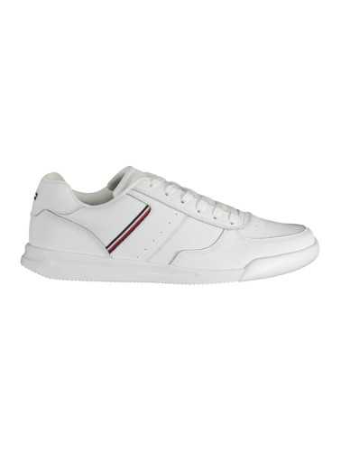 TOMMY HILFIGER WHITE MEN'S SPORTS SHOES