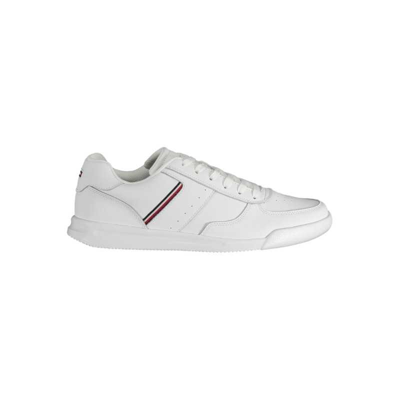 TOMMY HILFIGER WHITE MEN'S SPORTS SHOES