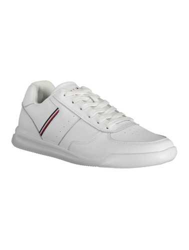 TOMMY HILFIGER WHITE MEN'S SPORTS SHOES