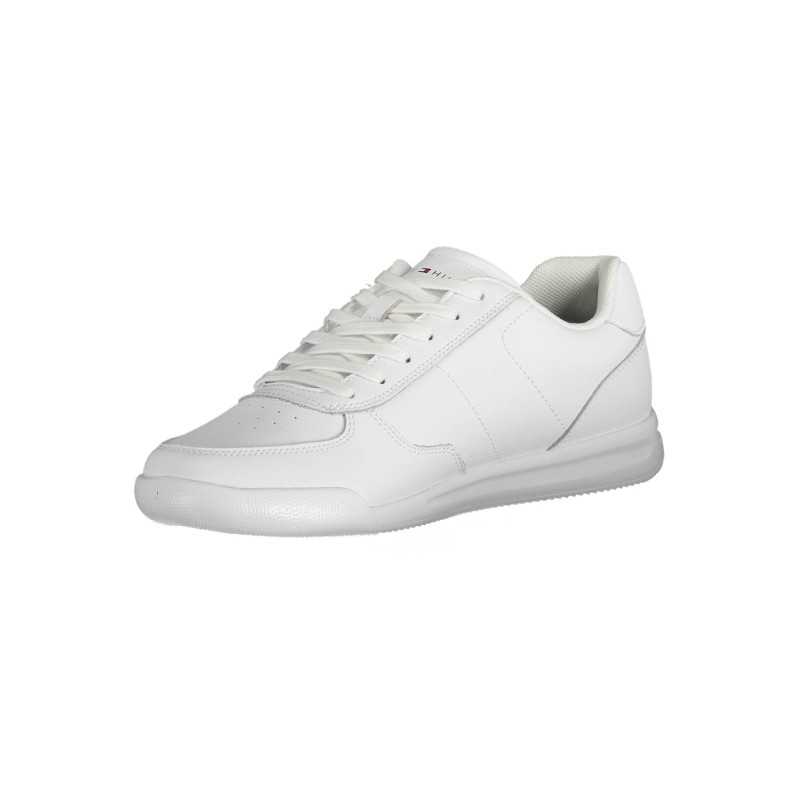 TOMMY HILFIGER WHITE MEN'S SPORTS SHOES