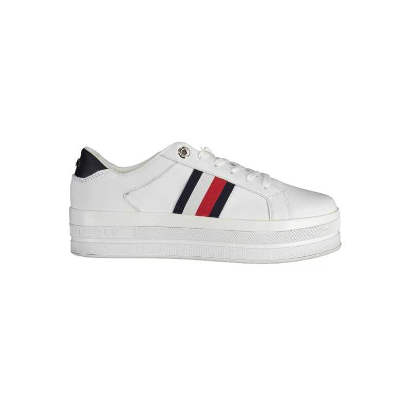 TOMMY HILFIGER WOMEN'S WHITE SPORTS SHOES