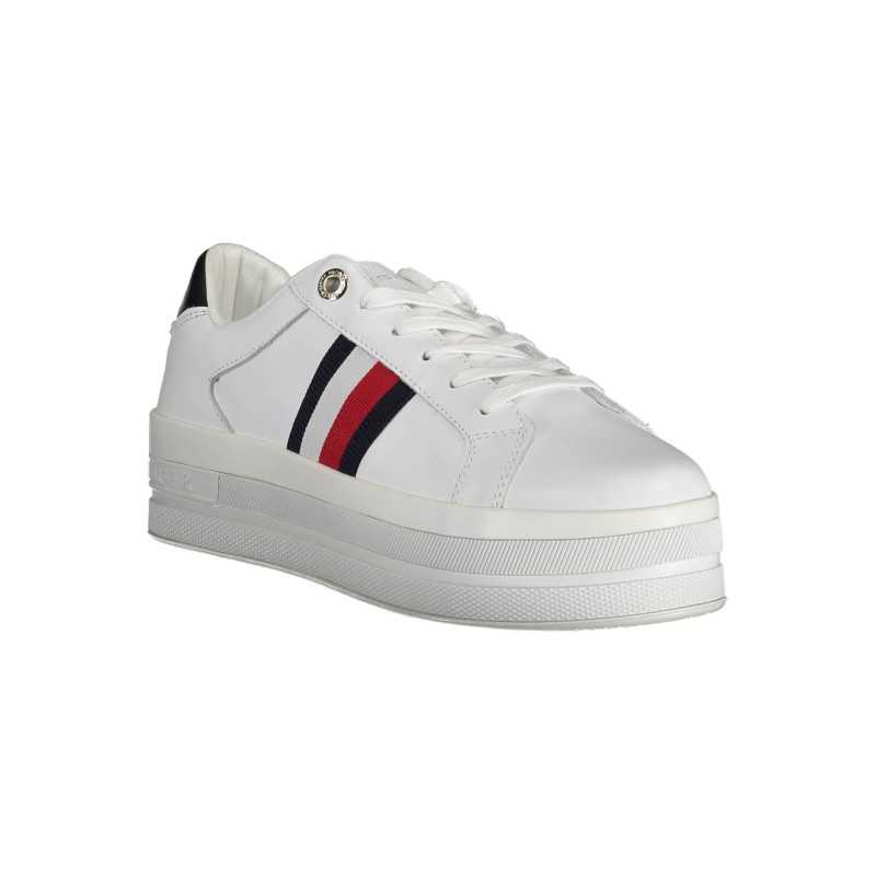 TOMMY HILFIGER WOMEN'S WHITE SPORTS SHOES