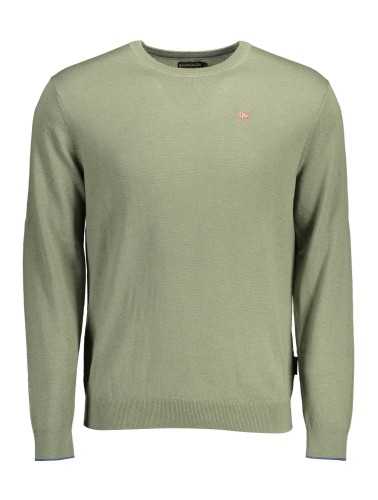 NAPAPIJRI MEN'S GREEN SWEATER