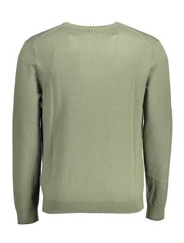 NAPAPIJRI MEN'S GREEN SWEATER