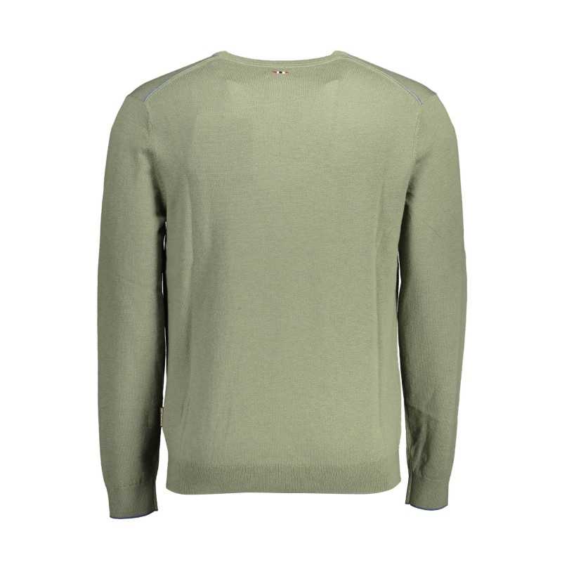 NAPAPIJRI MEN'S GREEN SWEATER