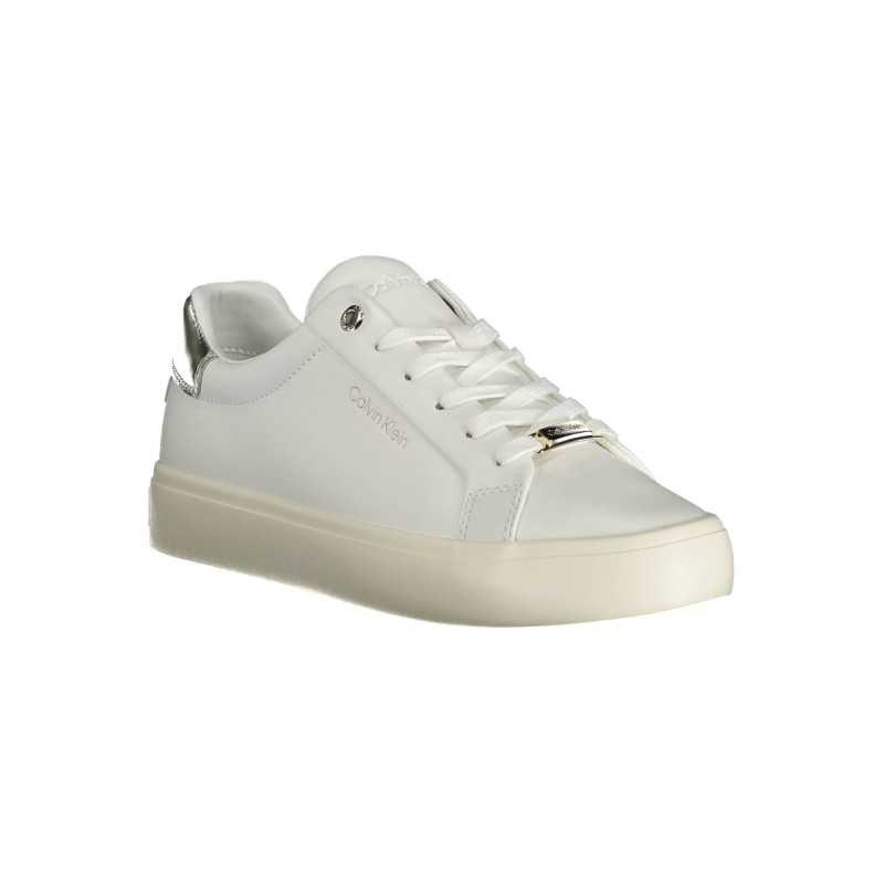 CALVIN KLEIN WHITE WOMEN'S SPORTS SHOES