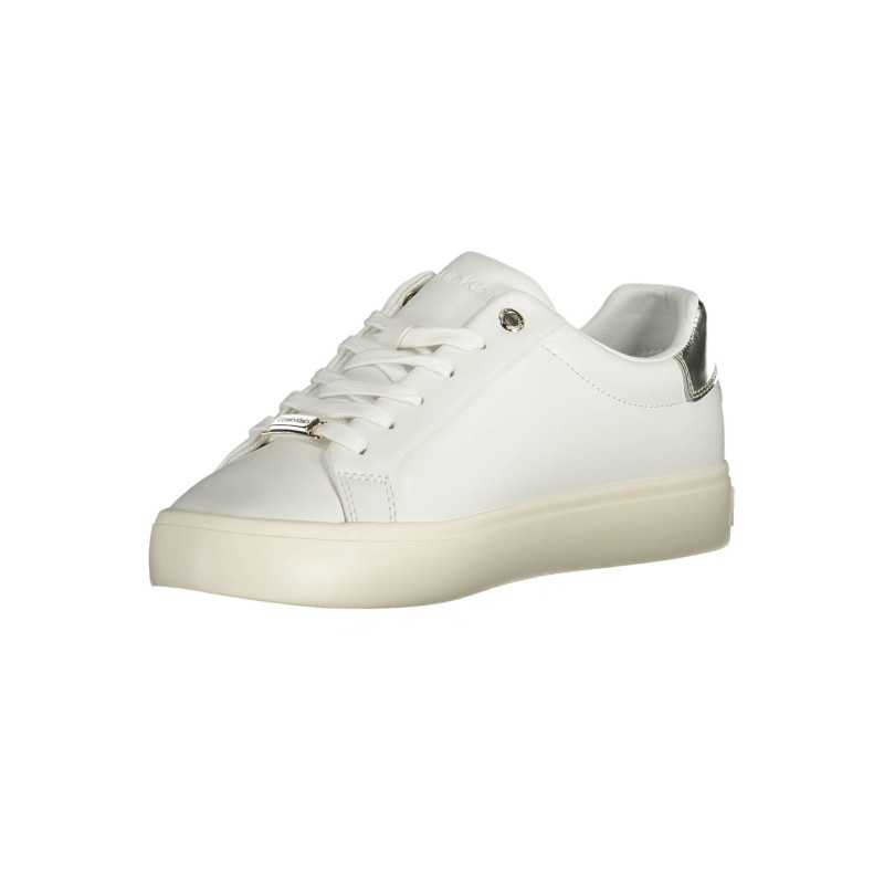 CALVIN KLEIN WHITE WOMEN'S SPORTS SHOES