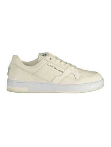 CALVIN KLEIN WHITE MEN'S SPORTS SHOES