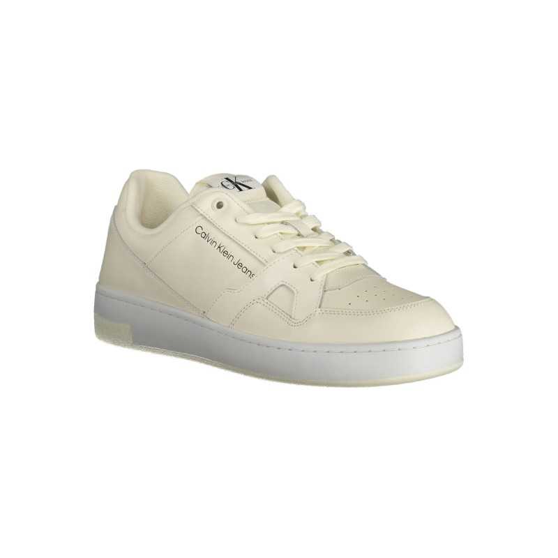 CALVIN KLEIN WHITE MEN'S SPORTS SHOES