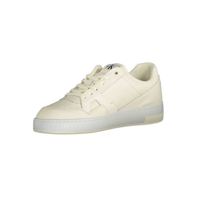 CALVIN KLEIN WHITE MEN'S SPORTS SHOES