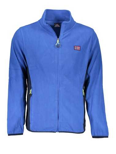 NORWAY 1963 FELPA CON ZIP UOMO BLU