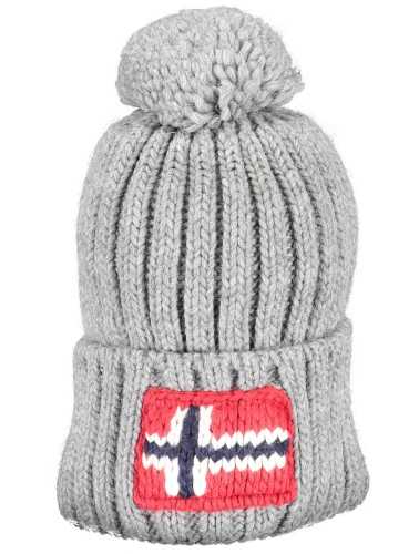 NAPAPIJRI GRAY MEN'S BEANIE