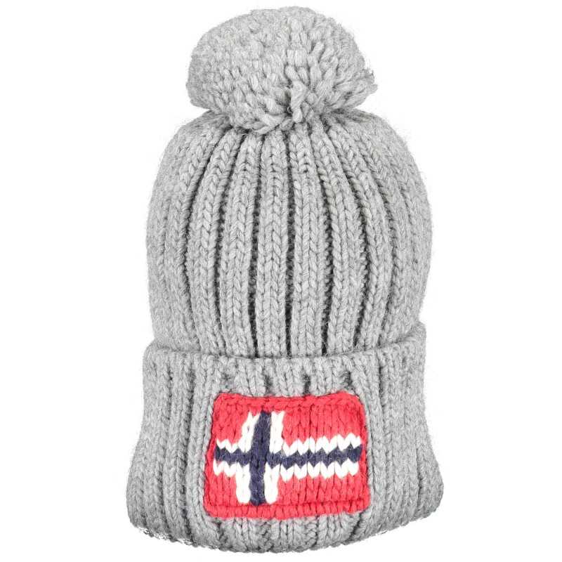 NAPAPIJRI GRAY MEN'S BEANIE