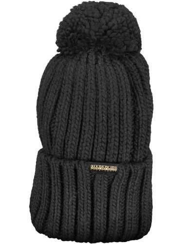 NAPAPIJRI BLACK MEN'S BEANIE