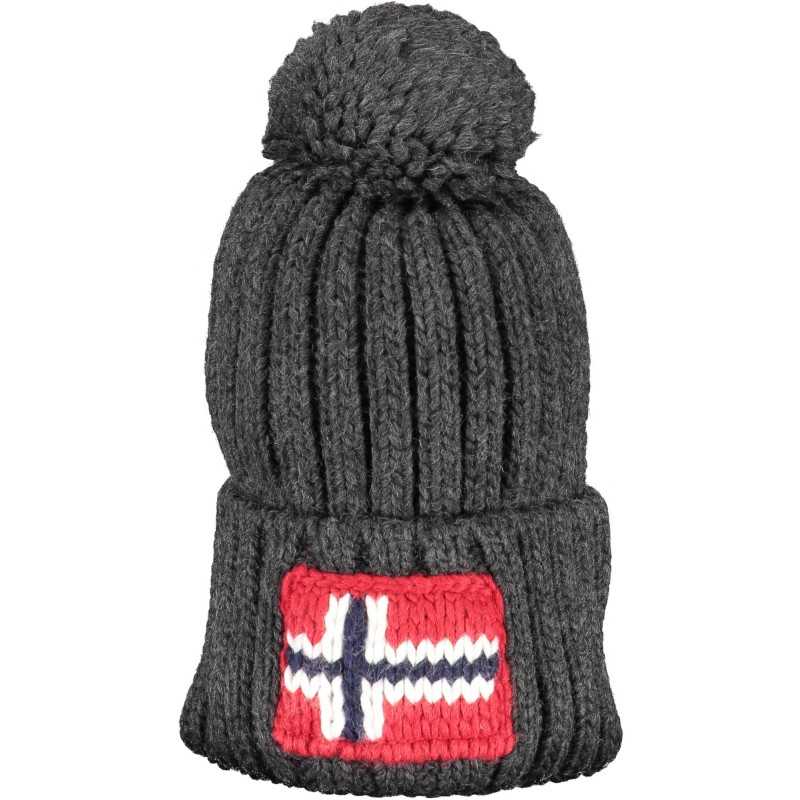 NAPAPIJRI GRAY MEN'S BEANIE