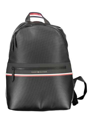 TOMMY HILFIGER MEN'S BLACK BACKPACK