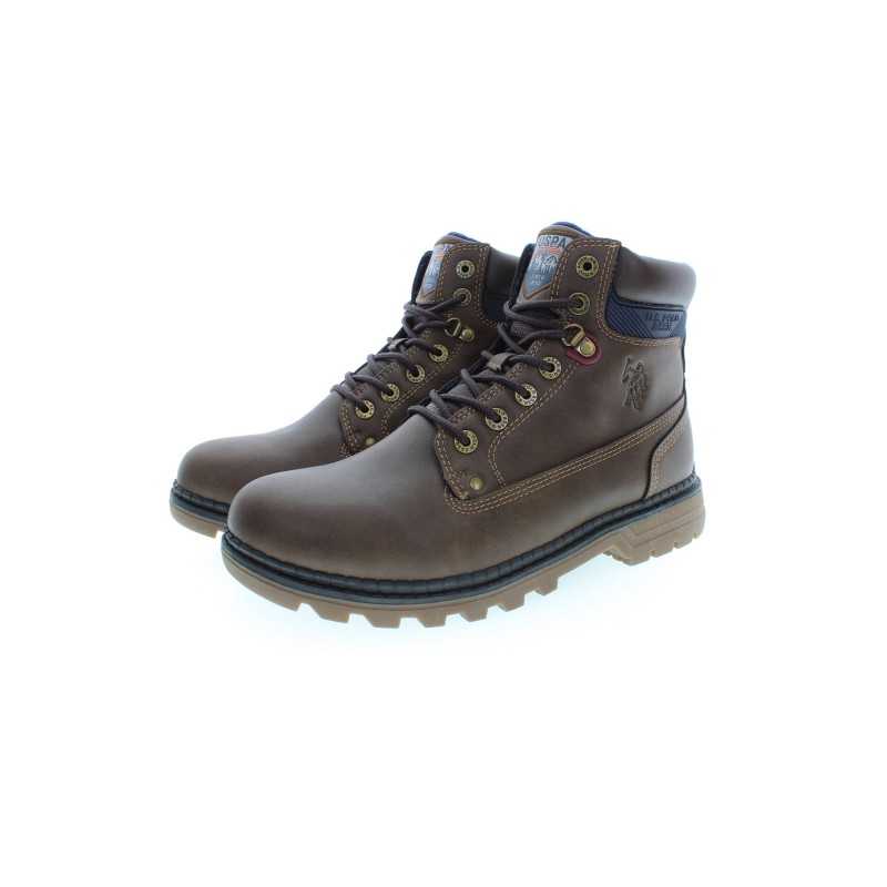 US POLO BEST PRICE FOOTWEAR MEN'S BROWN BOOT