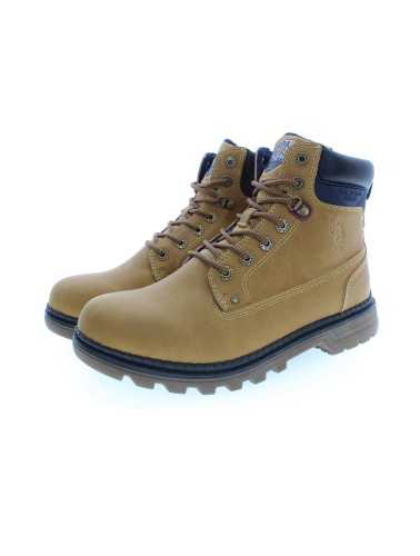 US POLO BEST PRICE MEN'S BEIGE BOOTS