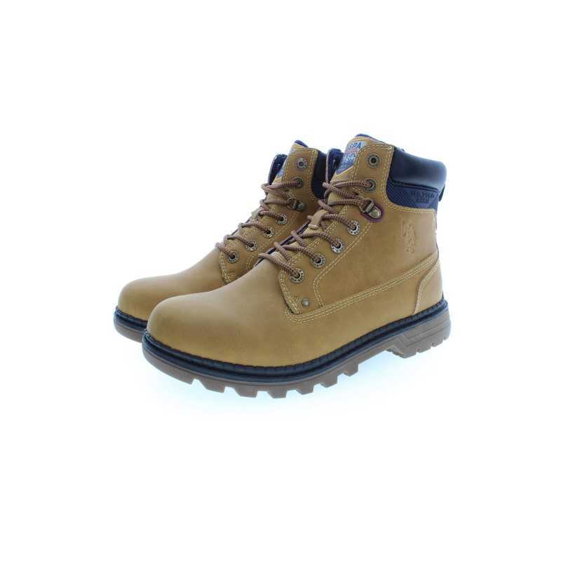 US POLO BEST PRICE MEN'S BEIGE BOOTS