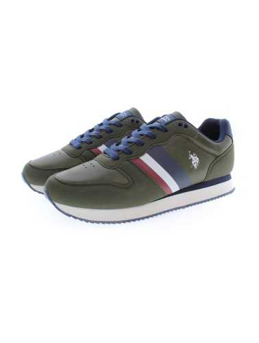 US POLO BEST PRICE GREEN MEN'S SPORTS SHOES