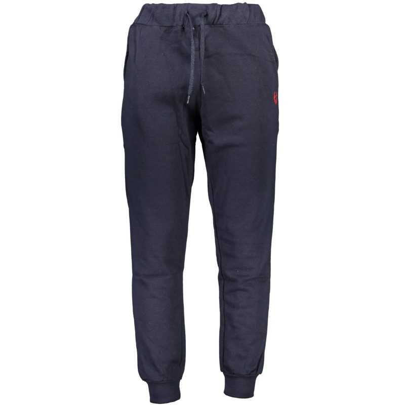 GIAN MARCO VENTURI MEN'S BLUE TROUSERS