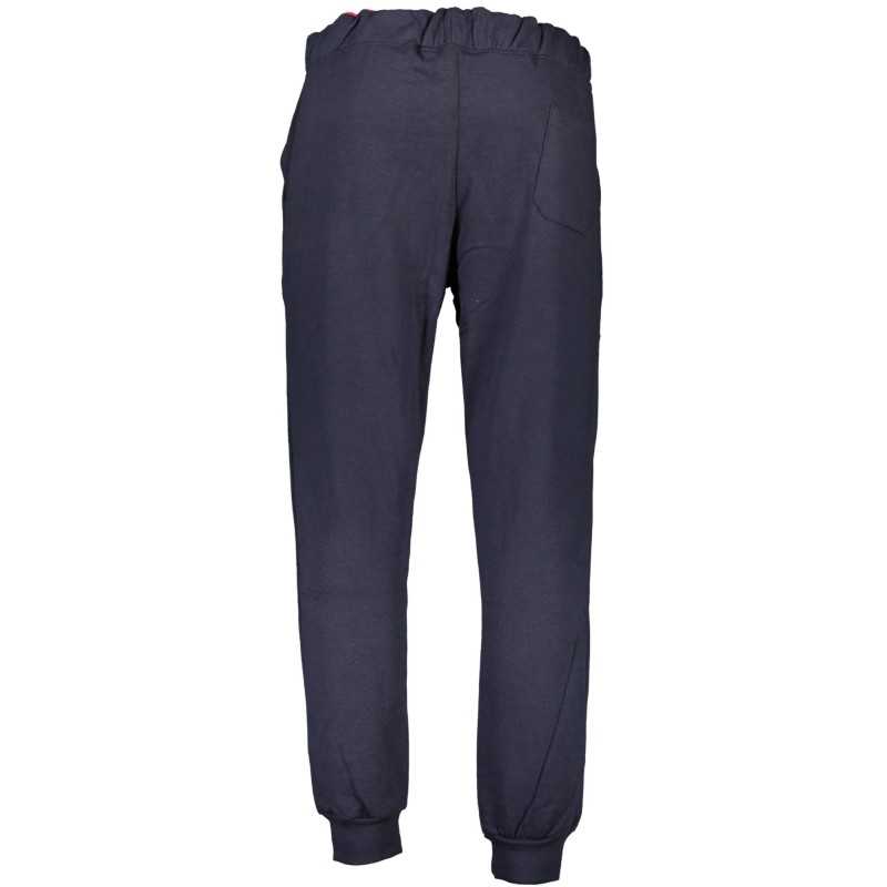 GIAN MARCO VENTURI MEN'S BLUE TROUSERS