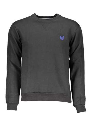 GIAN MARCO VENTURI SWEATSHIRT WITHOUT ZIP MAN BLACK