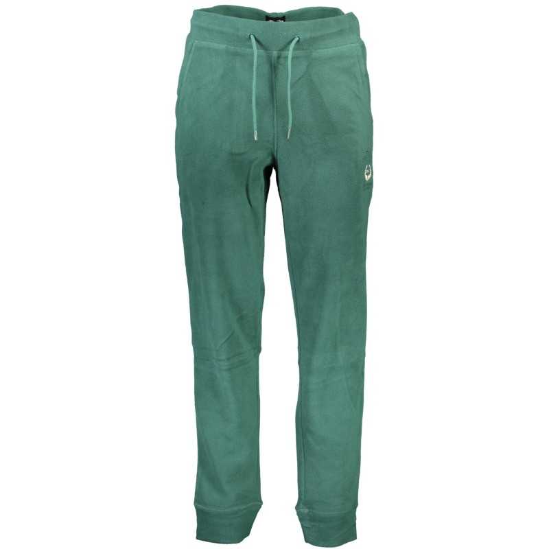 GIAN MARCO VENTURI MEN'S GREEN TROUSERS