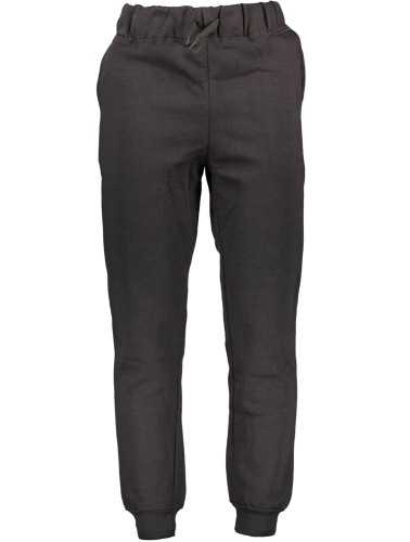 GIAN MARCO VENTURI MEN'S BLACK TROUSERS