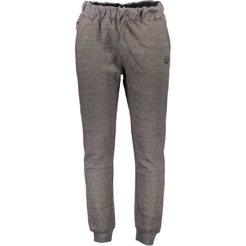 GIAN MARCO VENTURI MEN'S GRAY PANTS